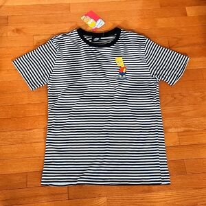NWT The Simpson black and white t-shirt